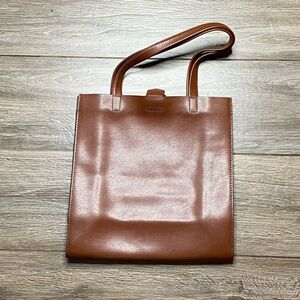Banana Republic Brown Leather Tote